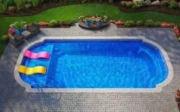 average cost of fiberglass pools